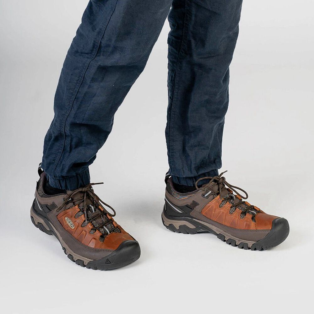 Chaussure de Randonnée Keen Homme Marron | Targhee Iii Waterproof | ZJRDL-7039